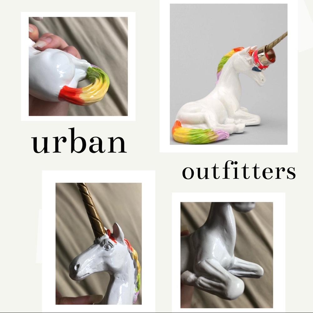 UO Rainbow Unicorn Ring Holder